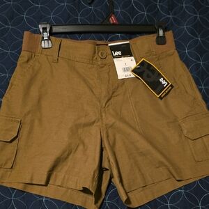 Lee Men's Tan Cargo Shorts